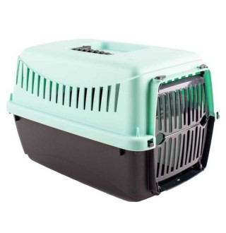 GIPSY XS small Blue Переноска, пластикові дверцята, 39х26х25 cм