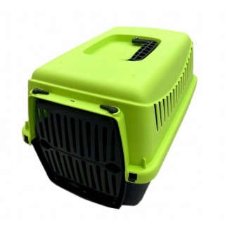GIPSY XS small Green Переноска, пластикові дверцята, 39х26х25 cм
