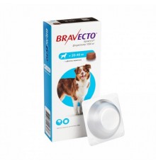 Bravecto by MSD Animal Health - Протипаразитарні жувальні таблетки від бліх і кліщів для собак 20-40кг