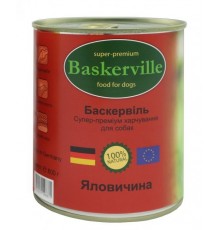 Baskerville Консерви для собак. Яловичина (400г)