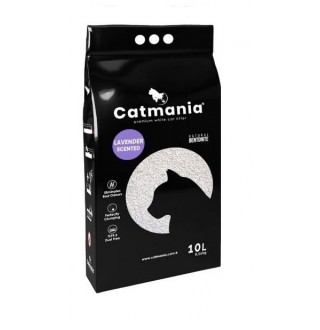 Catmania Lavander - бентонітовий наповнювач, лаванда, фіолет. гранули, 10л