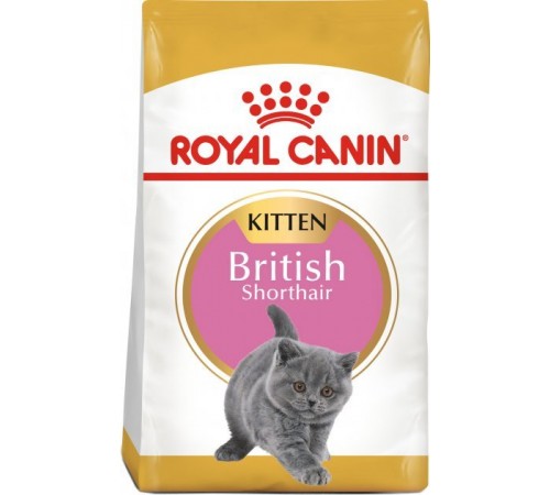 Royal Canin Kitten British Shorthair Сухий корм для кошенят породи Британської короткошерстної у віці від 4 до 12 місяців, 2 кг