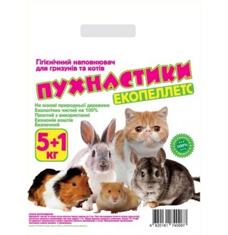 Пухнастики деревний наповнювач, 3кг