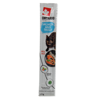Ontario Sticks for cats Salmon&Trout - палички для котів з лососем та фореллю, 5г 
