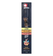 Ontario Sticks for dogs lamb - палички для собак з ягням, 15г