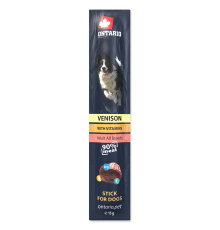 Ontario Sticks for dogs Venison - палички для собак з олениною, 15г