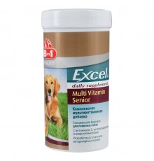 8in1 Vitality Excel Multi Vitamin Senior - Мультивітамінний комплекс для собак похилого віку, 70таб