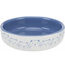 TRIXIE Миска керамічна для кот. 0,3л/11см з печатью TX-24770