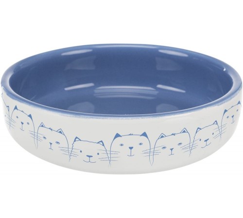TRIXIE Миска керамічна для кот. 0,3л/11см з печатью TX-24770