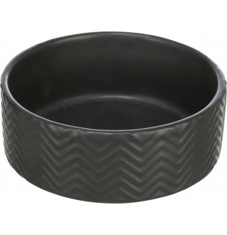 TRIXIE Миска керамічна, 0.4л/13см, чорна TX-25020