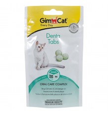 GimCat Вітаміни для котів  Табс Дента таблетки 40г арт.420653/420615