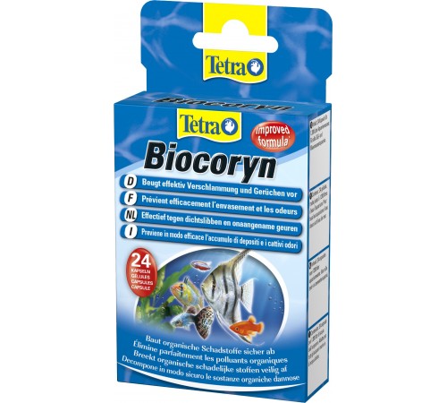 Tetra Biocoryn Кондиціонер для морських і прісноводних акваріумів,  24 капсули, 146891