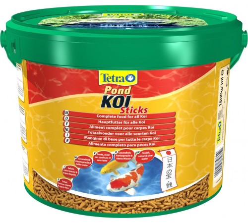 Tetra корм гранули для риб коропів кої Тетра Понд Кої Стікс  10л арт.758629