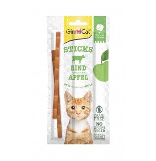GimCat Ласощі М'ясні Дуо-палички SUPERFOOD яловичина та яблоки 3 шт.