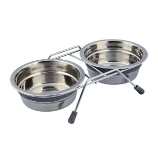 TRIXIE Підставка під миски 0,45л +2 миски нескользящая