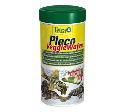 Tetra Pleco Veggie Wafers корм для донних риб  250 мл, 199118
