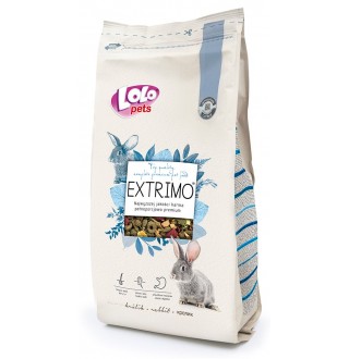 Lolopets EXTRIMO повнораційний корм для кролика 750гр., LO-70127