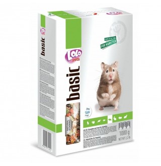 Lolopets повнораційний корм для хом'яка 1000гр. LO-71102