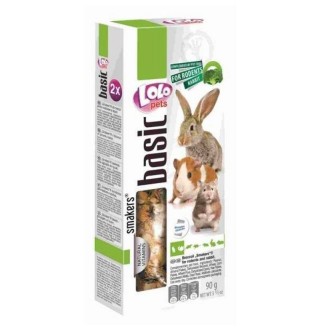Lolopets Smakers® з броколі для гризуів та кроликів 90гр., LO-71139