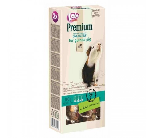 Lolopets Smakers® Premium для морської свинки 100гр., LO-71357