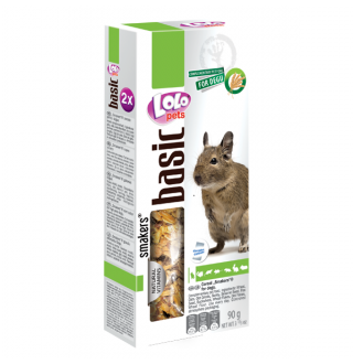 Lolopets Smakers® з злаками для дегу 90гр., LO-71706