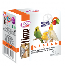 Lolopets мінеральний камінь для птахів-яблуко 35гр. LO-72055