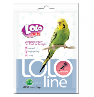 Lolopets LOLOLINE говори-говори для хвилястих папуг 20гр. LO-72141