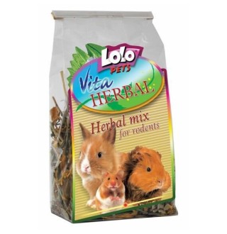 Lolopets Herbal- Трав'яна- суміш лікарських трав/гризунів 40гр LO-74104