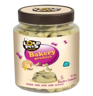 Lolopets Ласощі для собак кісточки ванильні S 210гр., LO-80610