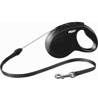 TRIXIE FlexiNew CLASSIC(5м/до12кг)чорний TX-11781