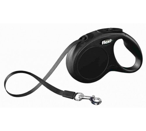 TRIXIE FlexiNew CLASSIC COMPACT(5м/до15кг)чорний TX-11831
