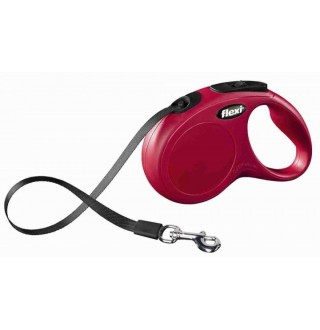 TRIXIE FlexiNew CLASSIC COMPACT(5м/до15кг)червоний TX-11833