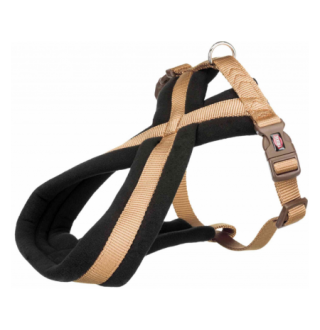 TRIXIE H-шлея Premium,XS-S: 30-44см/10мм,карамель TX-203214