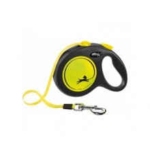 TRIXIE FlexiNew NEON, S (5м/до 15кг)жовтий неон TX-209311