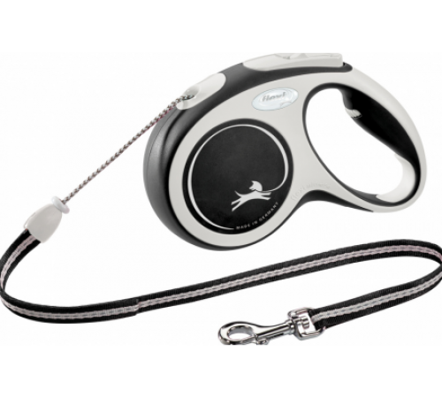 TRIXIE FlexiNew COMFORT,M (5м/до 20кг),чорний TX-213001