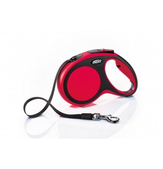 TRIXIE FlexiNew COMFORT, M (5м/до 25кг), червоний TX-213503