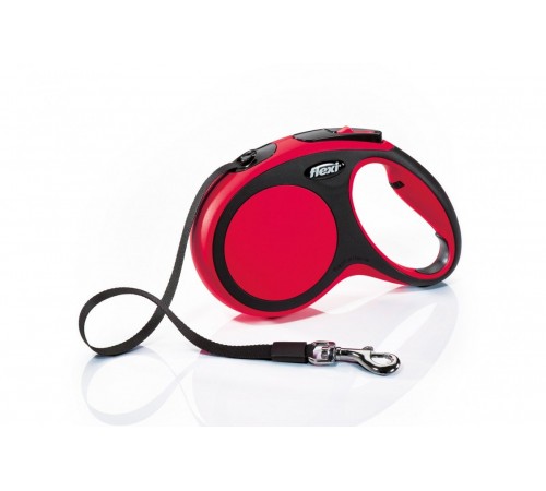 TRIXIE FlexiNew COMFORT,M (5м/до 25кг),красний TX-213503