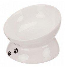 TRIXIE Миска для котів(кераміка),0.15л/13см,білий TX-24798
