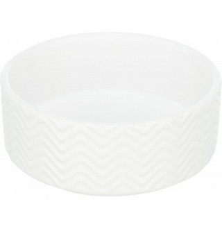 TRIXIE Миска керамічна, 0.4л/13см, біла TX-25023