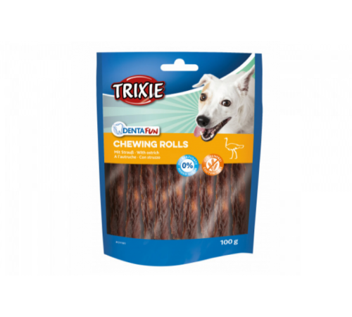 TRIXIE Жувальні палочкиDenta Fun(страус), 12см, 100гр TX-31181