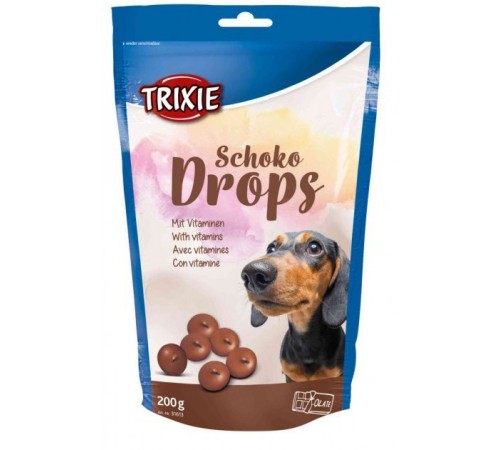 TRIXIE Вітамини для собак Drops 200г шоколад TX-31613