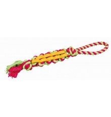 TRIXIE Подвійна палочка на канаті Denta Fun(гума)4см/37см TX-33192