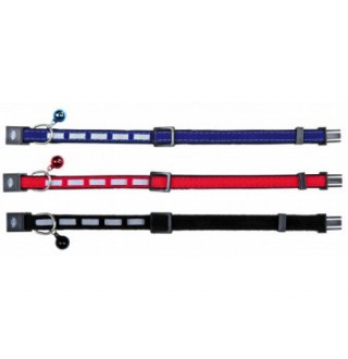 TRIXIE Нашийник для котів світловідбивний (замш) TX-4172