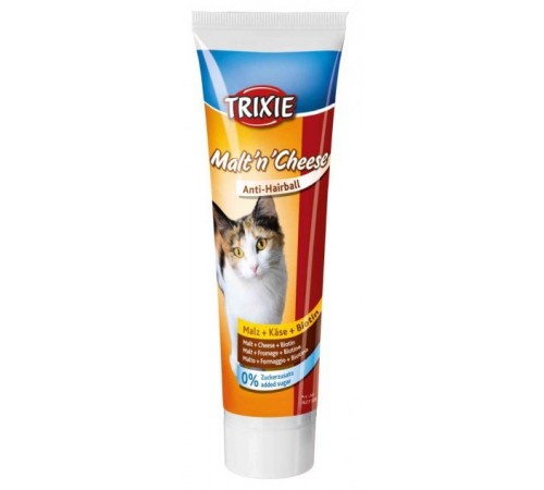 TRIXIE Паста для котівMalt'n'Cheese(солодля сир/біотин)100гр (31.12.2023) TX-42738