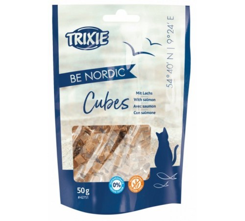 TRIXIE ЛасощіBE NORDIC Cubes(лосось)50гр TX-42751