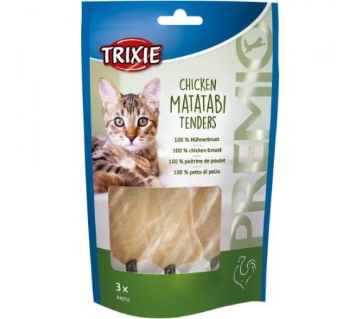 TRIXIE Ласощі для котівPREMIO(куриця з мататаби), 3шт./55гр TX-42753