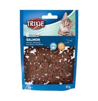 TRIXIE Ласощі для котівDenta Funс лососем, 50гр TX-42811
