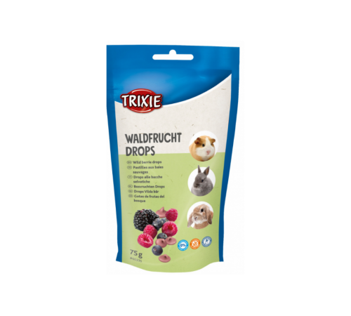 TRIXIE Дропси з лісових ягід, 75гр TX-60335