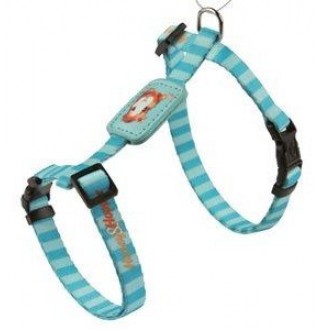 TRIXIE Шлея з повідцем Honey&Hopper для кроликів (нейлон) блакитний TX-61495