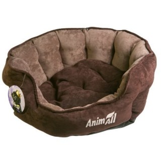 AnimAll Лежак Royal Velours M CHOCOLATE (53х47х21) 1093